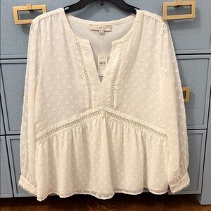 LOFT Women's Romantic Blouse